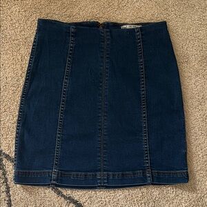 Free People Modern Femme Denim Mini Skirt 4